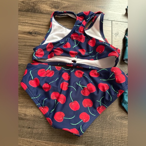 Kid's Two Piece Bathing Suit Sets,Justice & Kanu Brands,Size XS - Picture 7 of 7